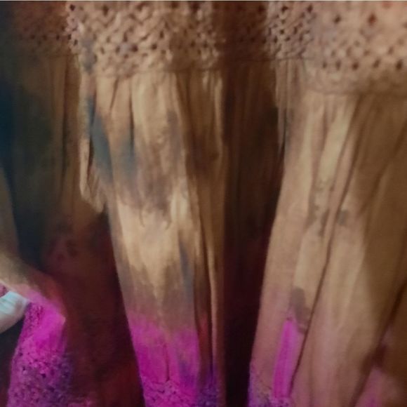 R.Q.T bohemian style maxi tie dye skirt - Picture 7 of 8